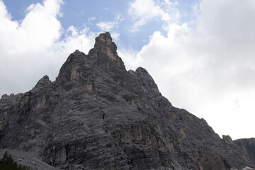 camminare in cima alle dolomiti