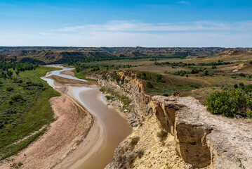 Wind Canyon of the Little Missouri River