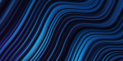 Dark Pink, Blue vector background with wry lines.