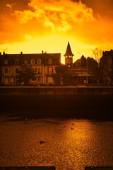 The beautiful city of Deauville, Normandy, France is famous for filmmakers and one of the nicest in France.