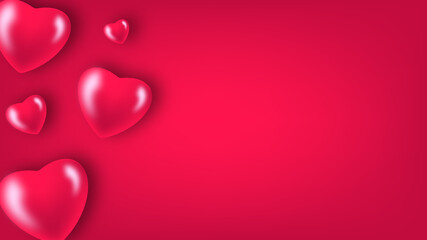 valentine's day background congratulations on valentine's day