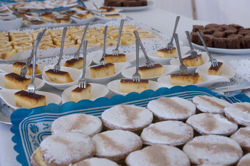 Detalle pastelería bufet