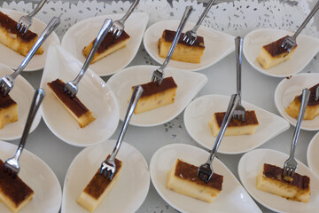 Detalle pastelería bufet