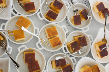 Detalle pastelería bufet