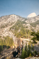 Vernal Falls Clark Poit John Muir Trail