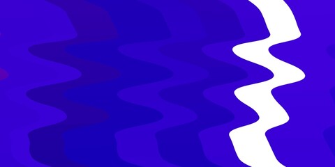 Light Pink, Blue vector layout with curves.