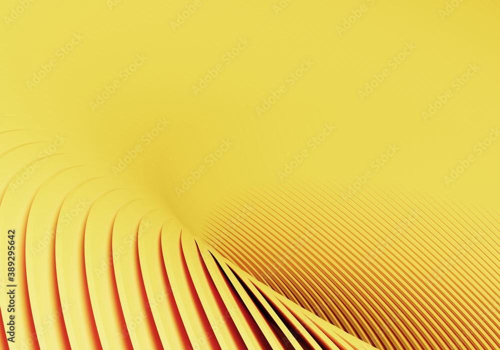 Poster minimal background for branding and product presentation. yellow subtle circular geometric pattern. 