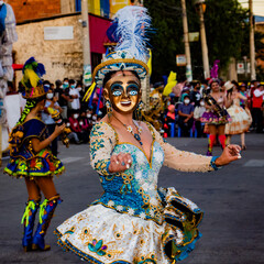 Naklejka premium Diablada