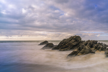 Simple Beach Landscape, Asturias, Spain