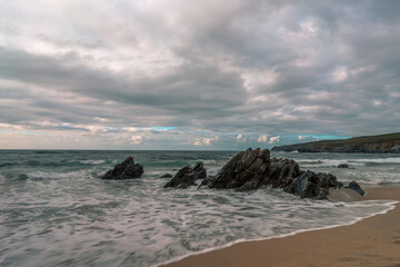 Serantes Beach, Asturias, Spain
