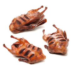 Shanghai Sauce duck on white background 