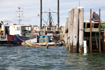 Fototapeta premium fishing boats