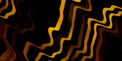 Dark Red, Yellow vector background with bows.