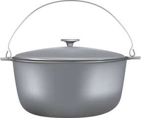 Camping cooking pot