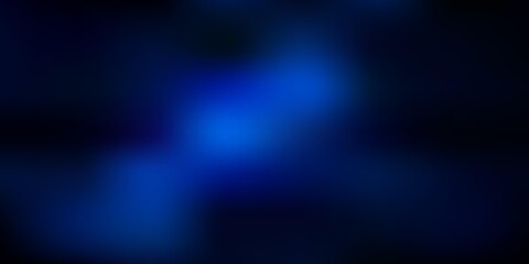 Dark blue vector abstract blur pattern.