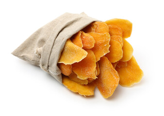 Mango. dry mango on the background