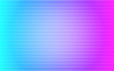 Fototapeta premium Abstract striped lined horizontal glowing background. Scan screen. Technological color futuristic background