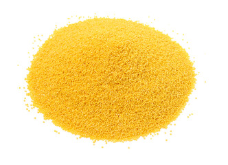Millet on a white background