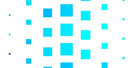 Light BLUE vector texture in rectangular style.