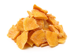 Mango. dry mango on the background