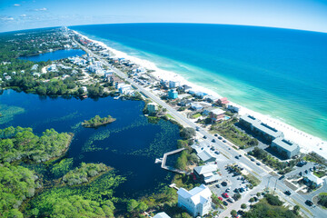 Beautiful 30A Scene with Curved Horizon