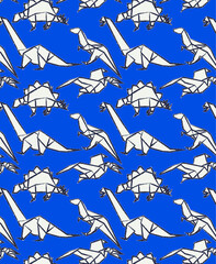 origami dinos
