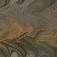 Seamless marble wet ripple wavy fluid pattern. High quality illustration. Smooth distorted liquid effect. Trendy artistic surface pattern design. Resembles hand marbled surface.