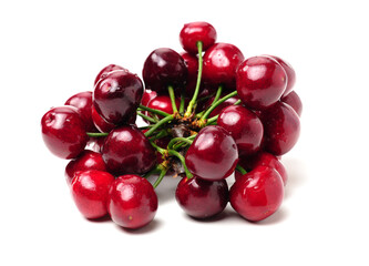 Cherry isolated on white background