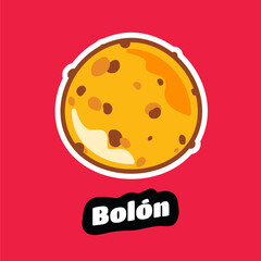 Ecuadorian bolon de verde or green plantain dumplings stuffed with cheese, peanuts, and/or pork chicharrones. Can also be made with shrimp.