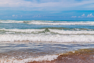 Beautiful Sea texture background landscape