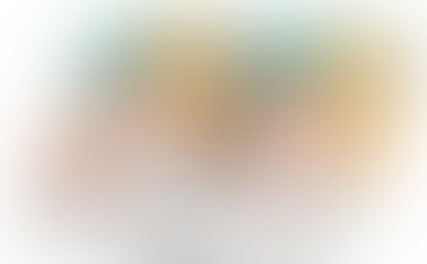 Multi colour abstract blurry background