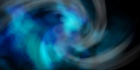 Dark BLUE vector layout with cloudscape.