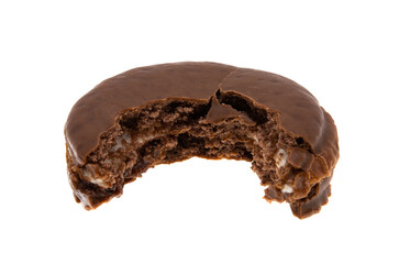 cookies in chocolate glaze