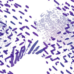 Distressed Seamless Pattern. Fashion Concept. 