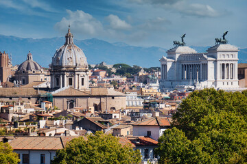 Fototapeta na wymiar rome panorama