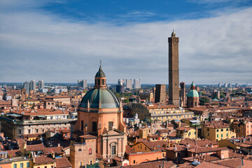 Fototapeta na wymiar Bologna panorama