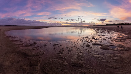 Elliot Heads Beach at Sunset