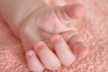 baby hand