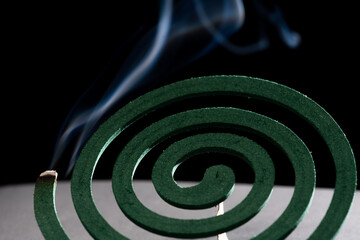 Spiral green Mosquito coils,