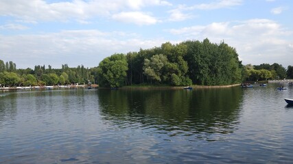 lake in the park