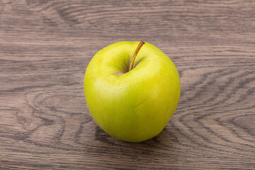 Ripe and sweet green apple