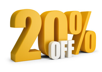 20 percent OFF
