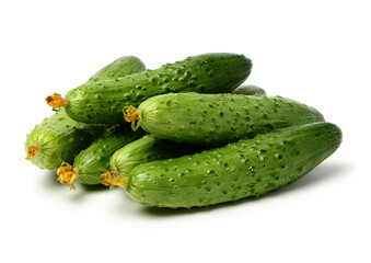 cucumber isolated on white background
