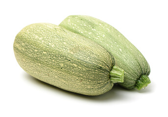 zucchini isolated on white background