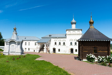View of the Trinity-Nikolsky monastery in Gorokhovets	