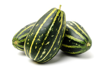 muskmelon on white background