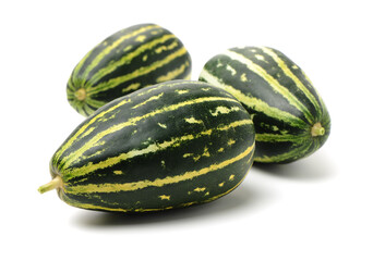 muskmelon on white background