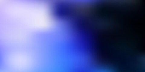 Dark purple vector abstract blur template.