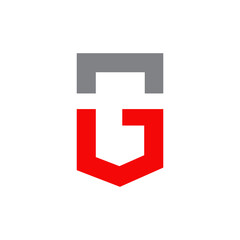 G letter initial logo design template