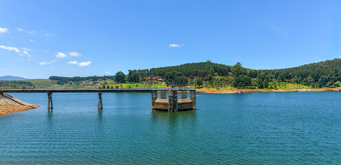 Fototapeta premium The Ebenezer Dam located between Polokwane-Tzaneen in Limpopo Province of South Africa